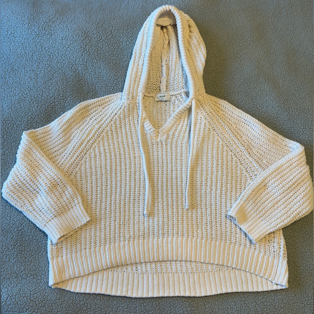 Aerie Women’s Chenille Hooded Sweater